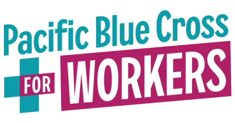 Wordmark reading "Pacific Blue Cross for Workers"