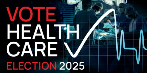 Vote Health Care Election 2025